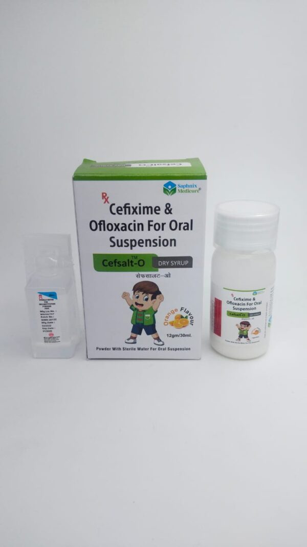 Cefixime and Ofloxacin for Oral Suspension