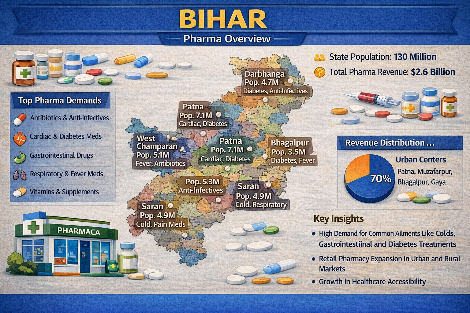 PCD Pharma Franchise in Bihar