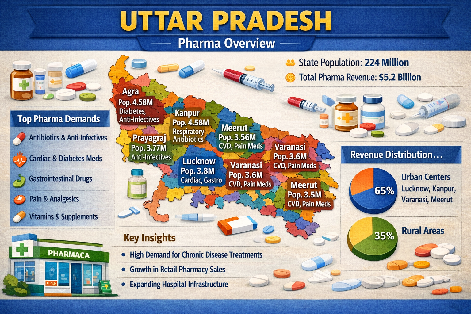 PCD Pharma Franchise in Uttar Pradesh
