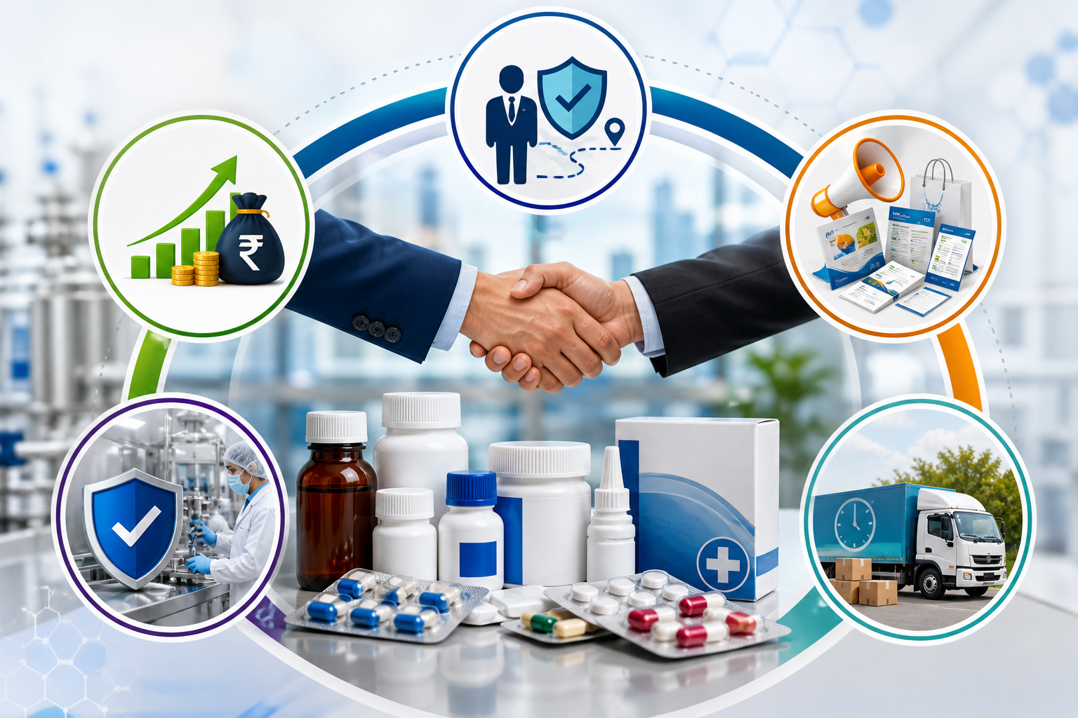 Pharmaceutical business collaboration and innovation