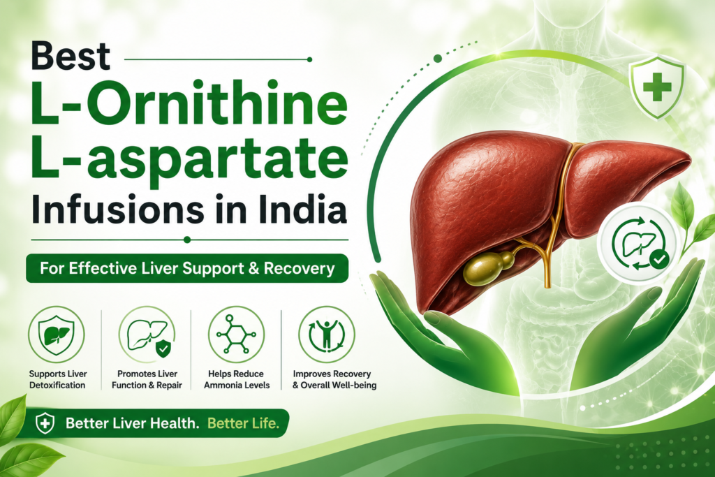 Best L-Ornithine L-aspartate Infusions in India