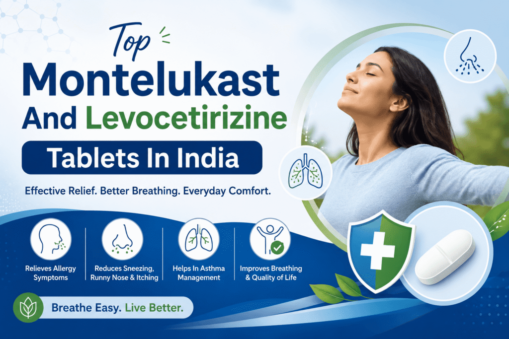 Top Montelukast And Levocetirizine Tablets in India